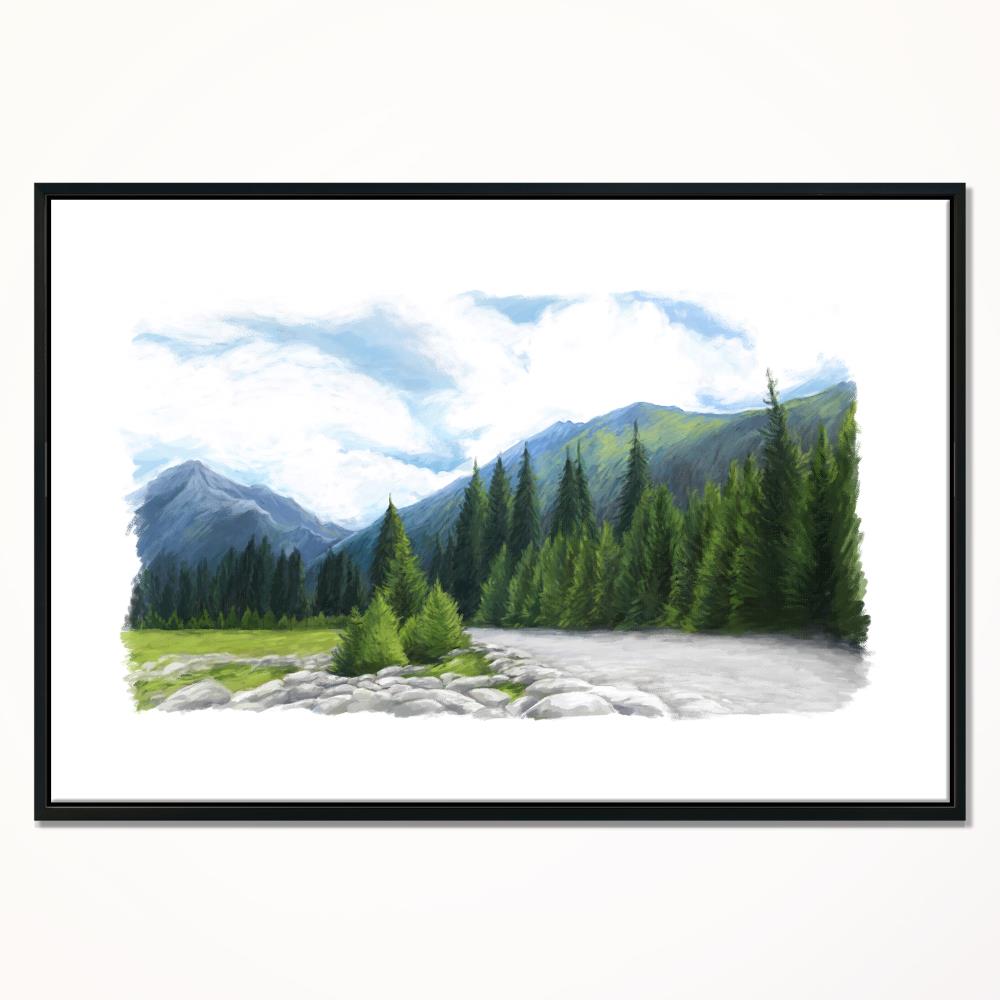 Designart FL11211-42-32-FLB Wall-Art - View #2