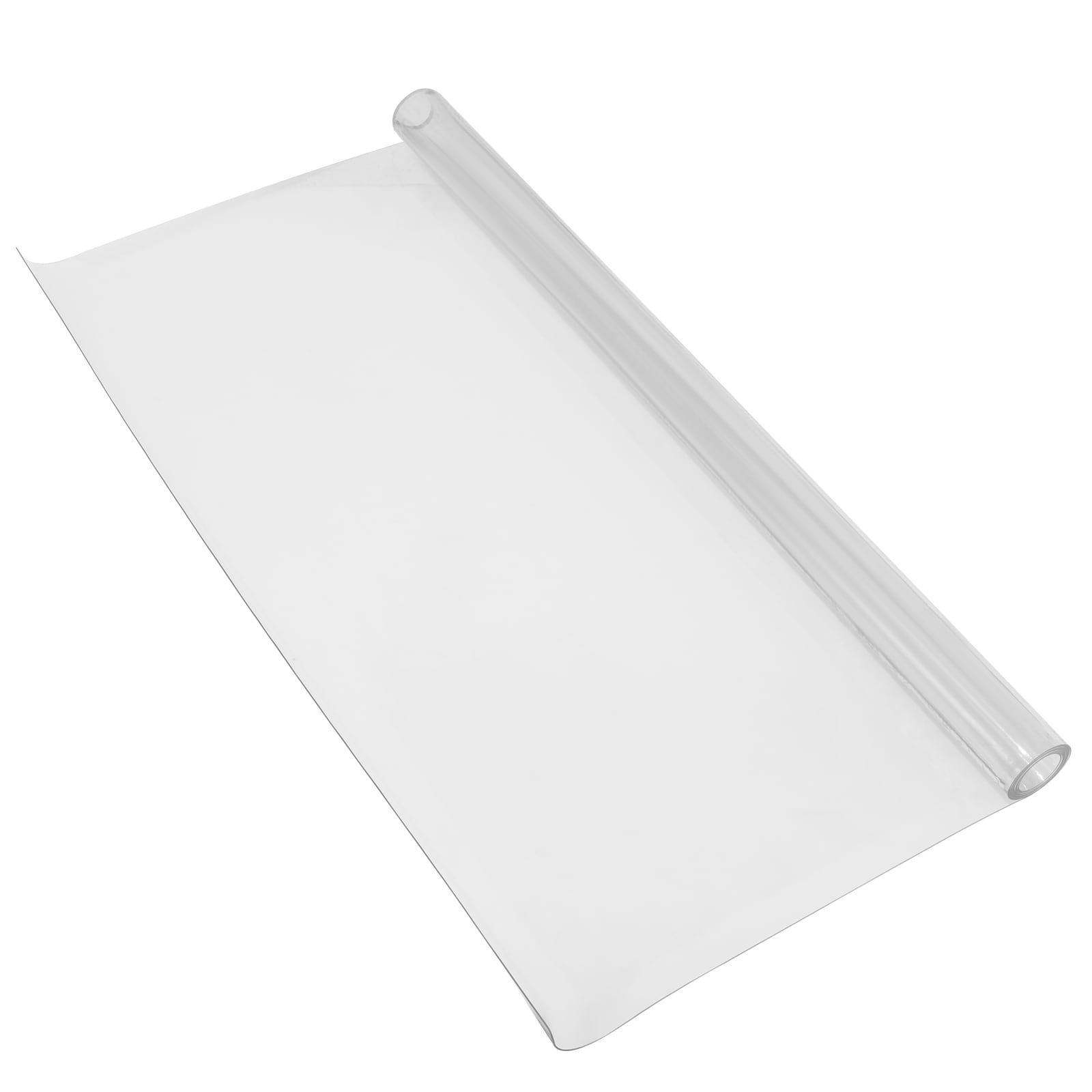 GIVIMO 42-in x 78-in Clear PVC Table Cover Protector 2-mm Thick Rectangle Desk Mat Shields Wood Glass Marble and Steel Tops From Scratches Spills and Heat up to 176-Degree F for Office Desk Dresser and Night Stand and Dining Tables and Kitchen Worktops