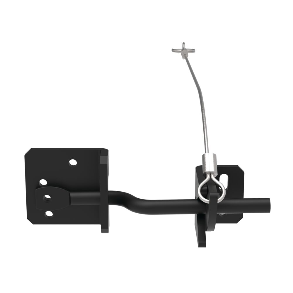 Barrette Outdoor Living 73024951 Standard 2-3/4-in Black Gate latch