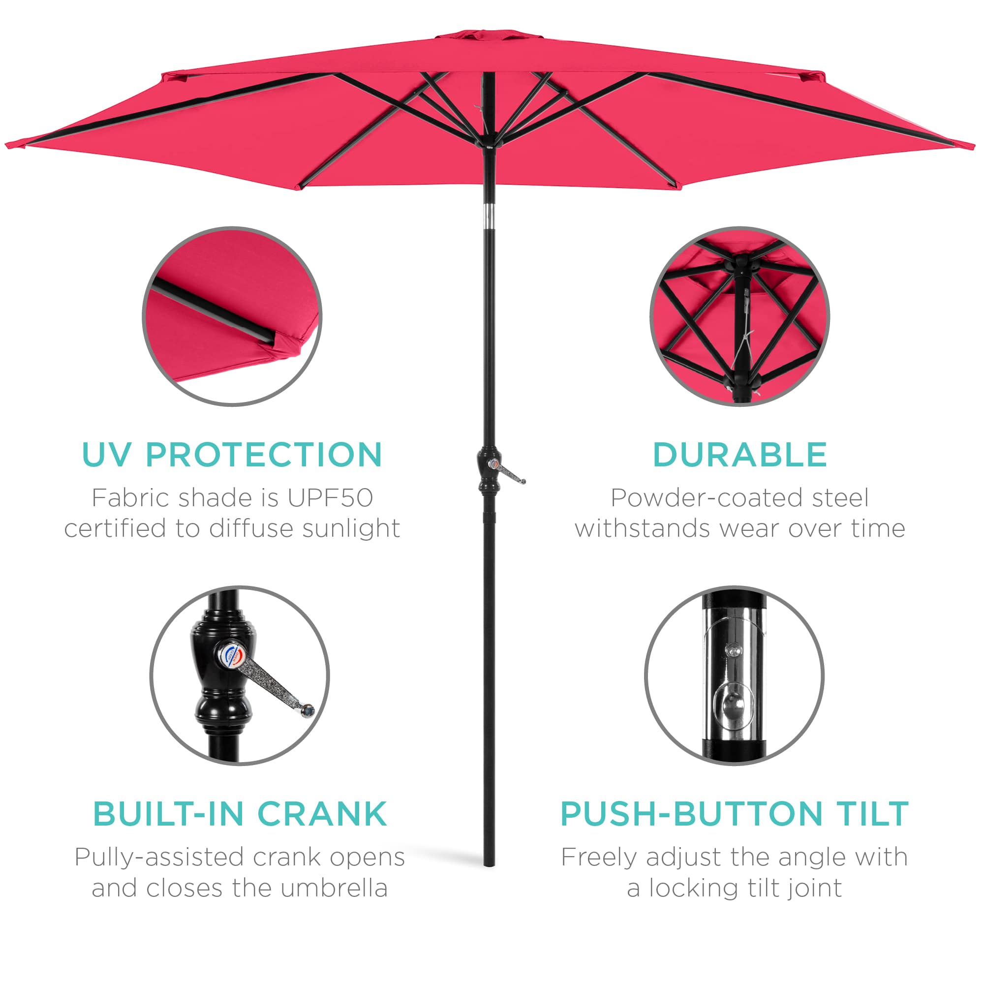 Best Choice Products SKY9746 Umbrellas-2 - View #5