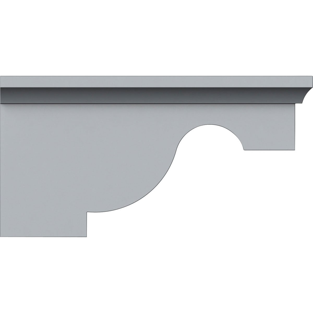 Ekena Millwork BKT06X11X06DU Exterior-Brackets-Braces - View #4