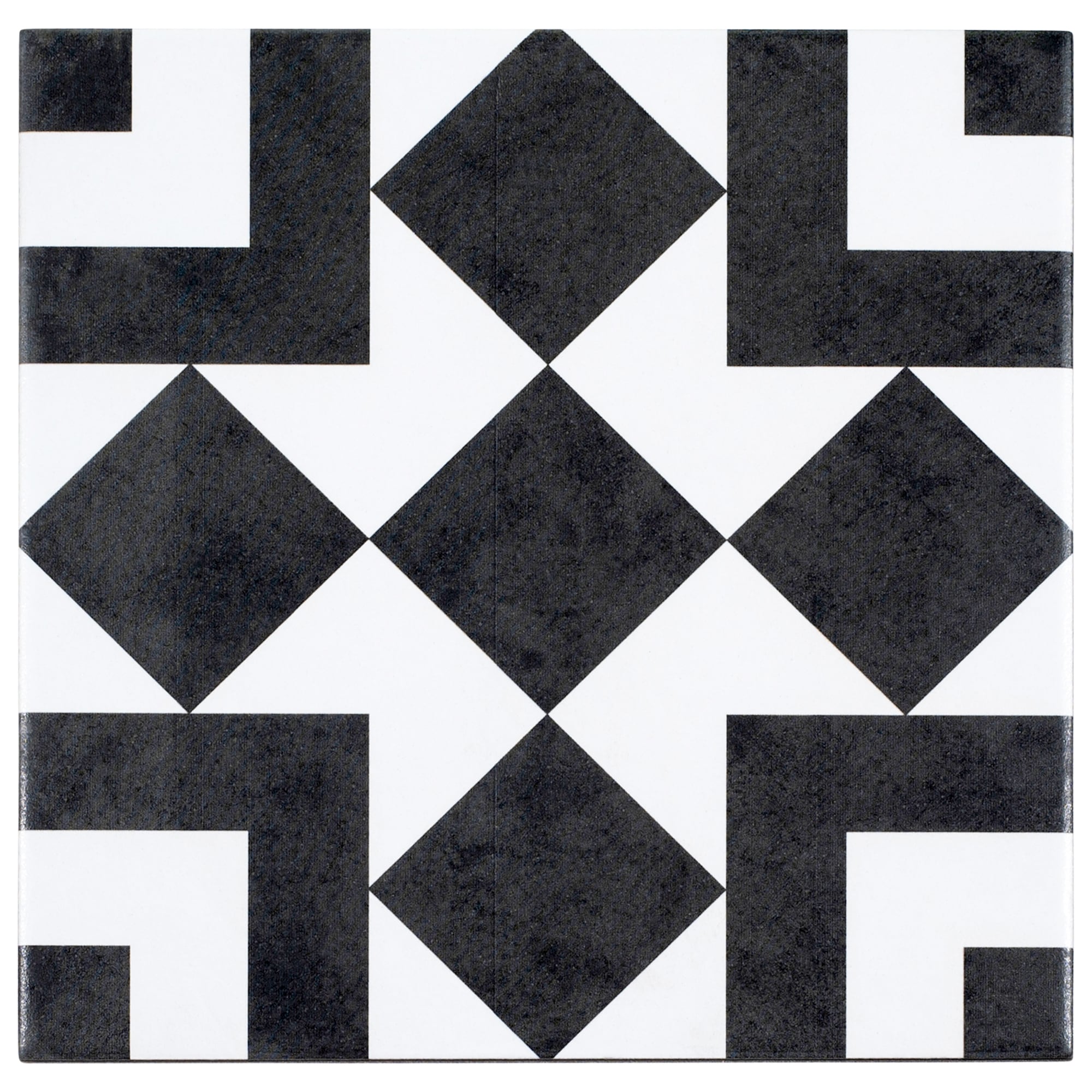 Andova Tiles ANDLUV451 LUV Letter 8-in x 8-in Glazed Porcelain Patterned Floor and Wall Tile (8.17-sq. ft/ Carton)