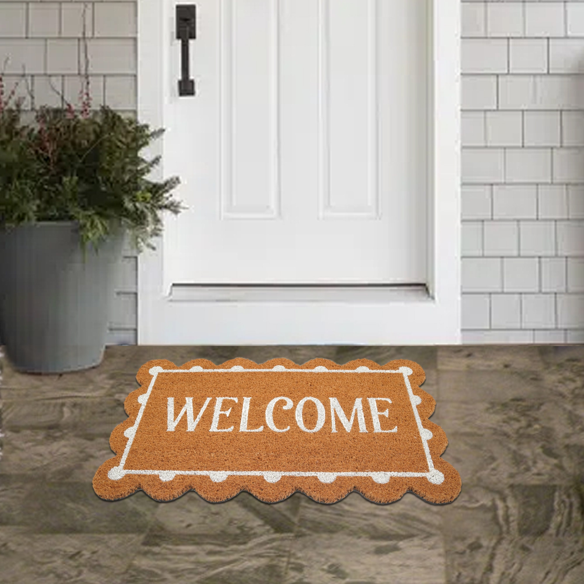 Style Selections WG-LB-SCALLOPWEL Mats-Cat - View #5