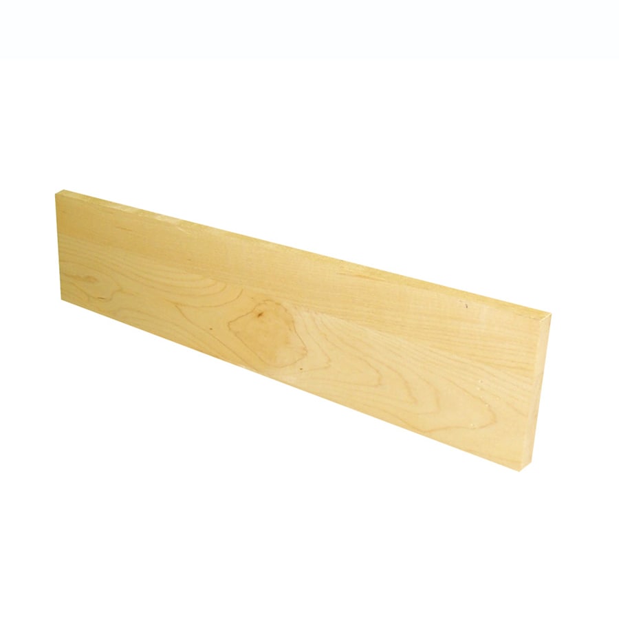 Stairtek RIMA74800050 48-Inches x 7.5-Inches x 0.75-Inches Natural Maple Wood Stair Riser