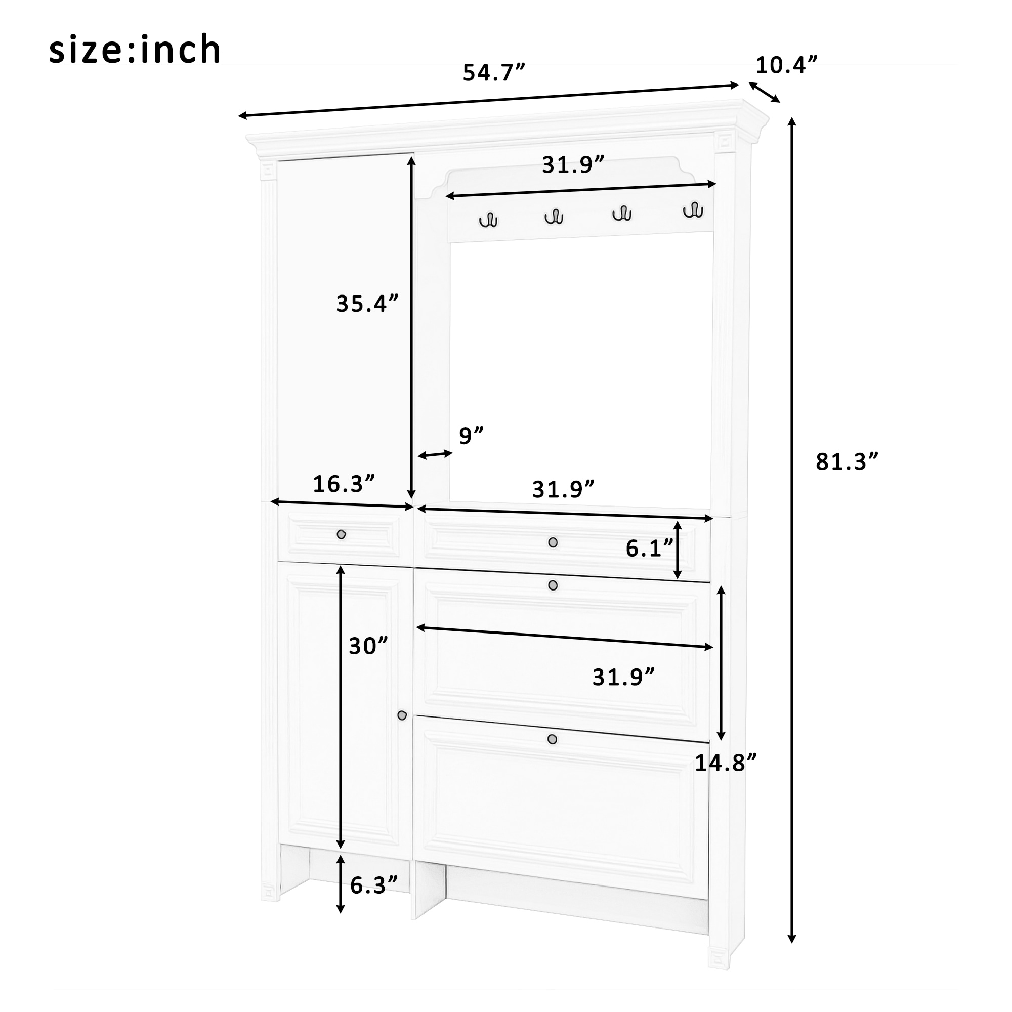Sunrinx MG13-AR-37 Hall-Trees - View #9