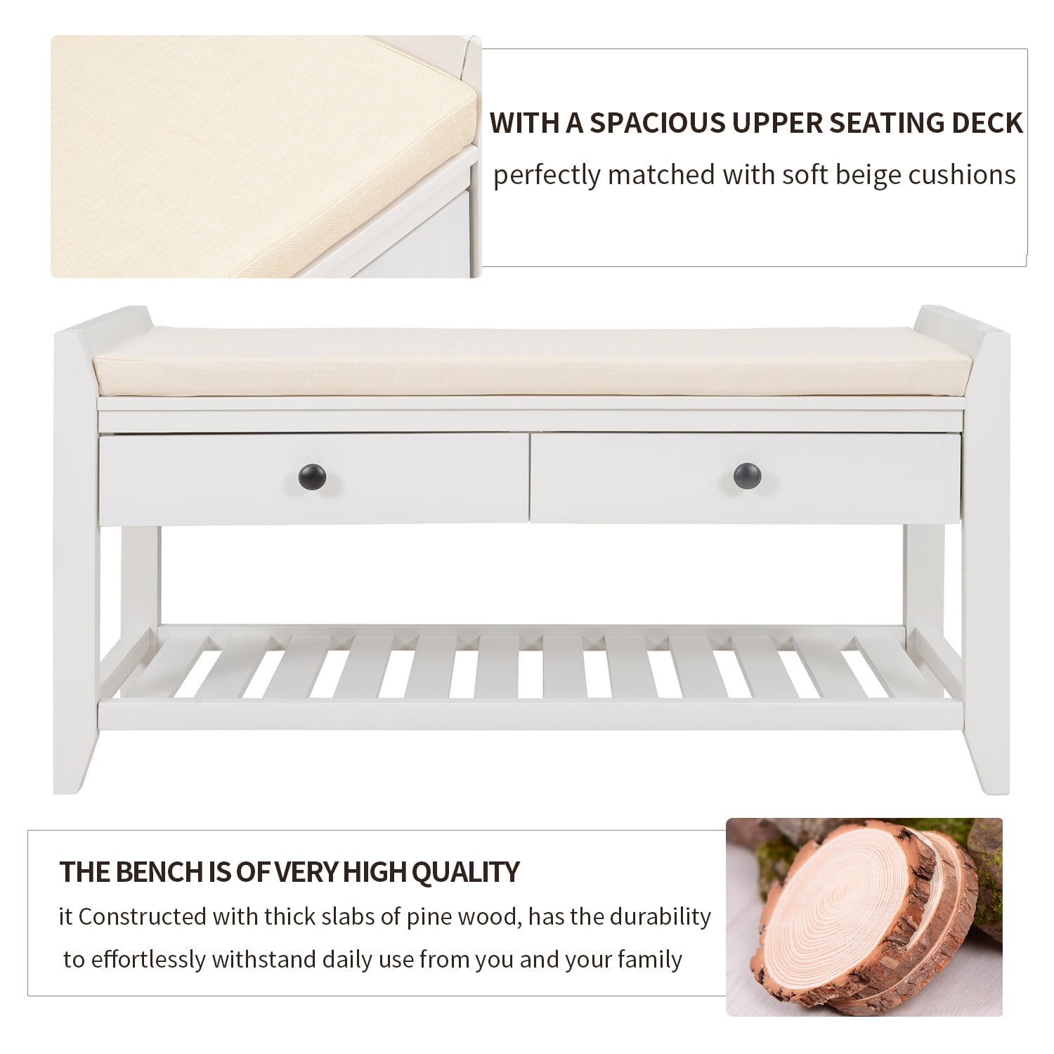 ModernLuxe WF195386AAK bench - View #5