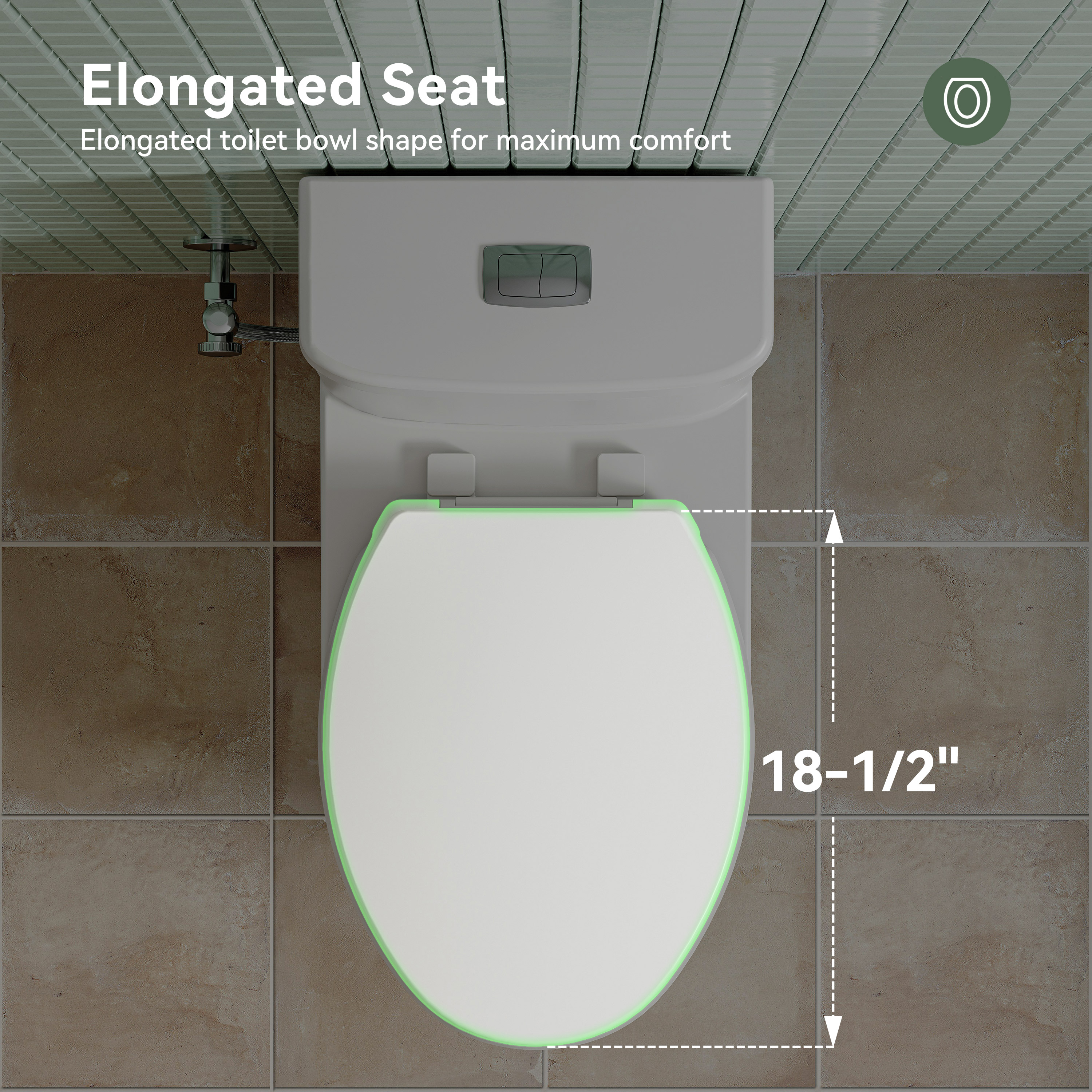 HOROW HR-T0351W toilets - View #8