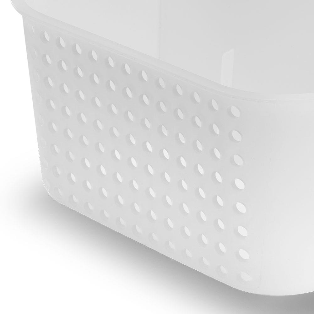 Simplify Grey Plastic Bathtub Caddy 10-in x 15.7-in x 7-in in the