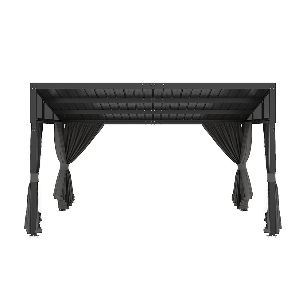 Homsee C-KF510012-02-ABC Wood-Resin-Gazebos - View #7