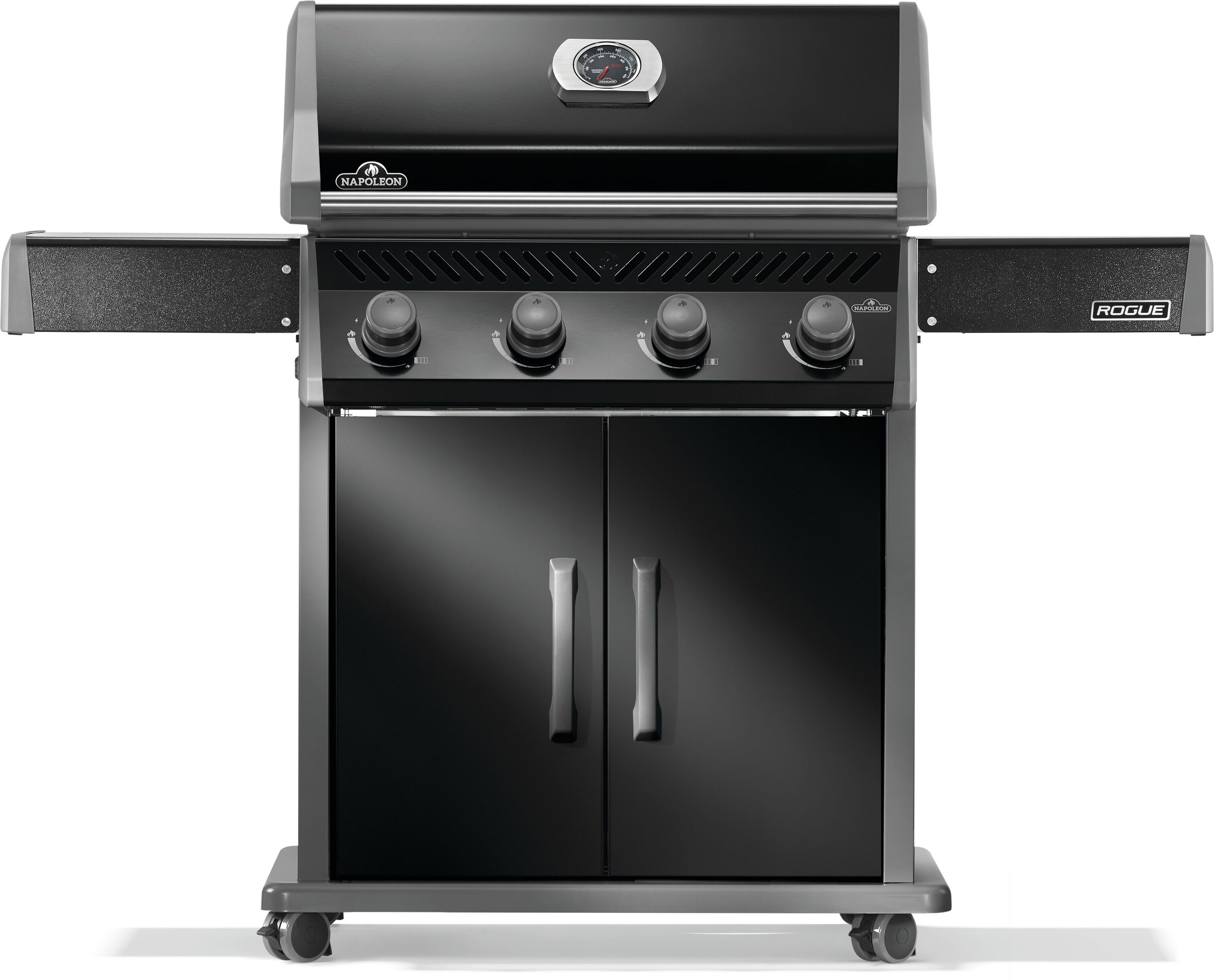 NAPOLEON R525PK-2-SS Rogue 525 Series Black 4 -Burner Liquid Propane Gas Grill