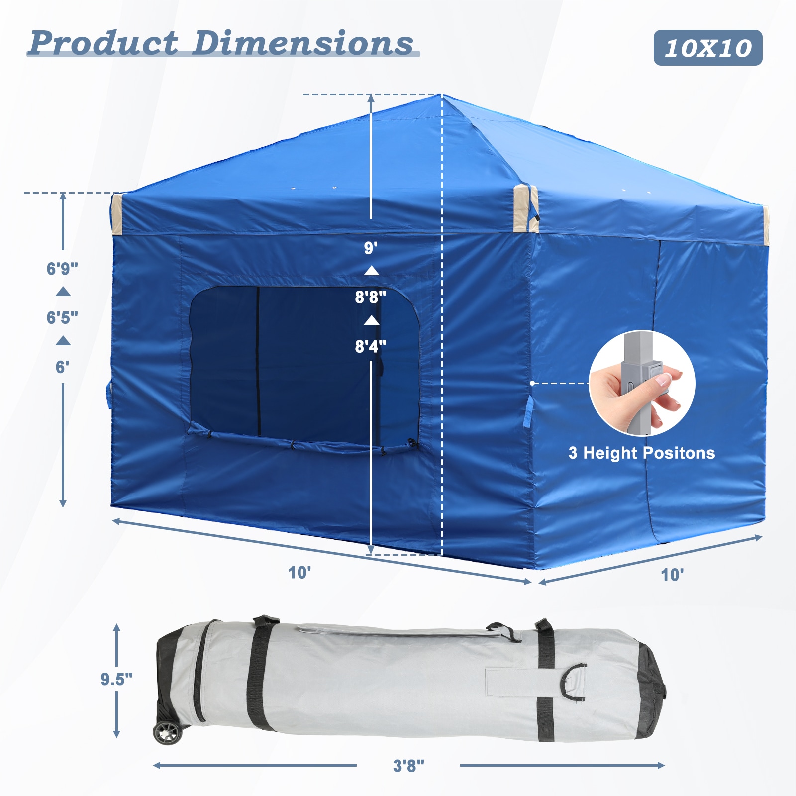 Aoodor A241-PDEDR Canopies-Sl - View #2