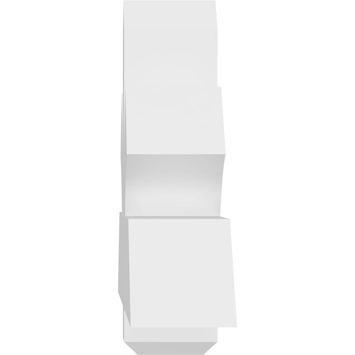 Ekena Millwork GBP060X20X0606RED00 Exterior-Brackets-Braces - View #3