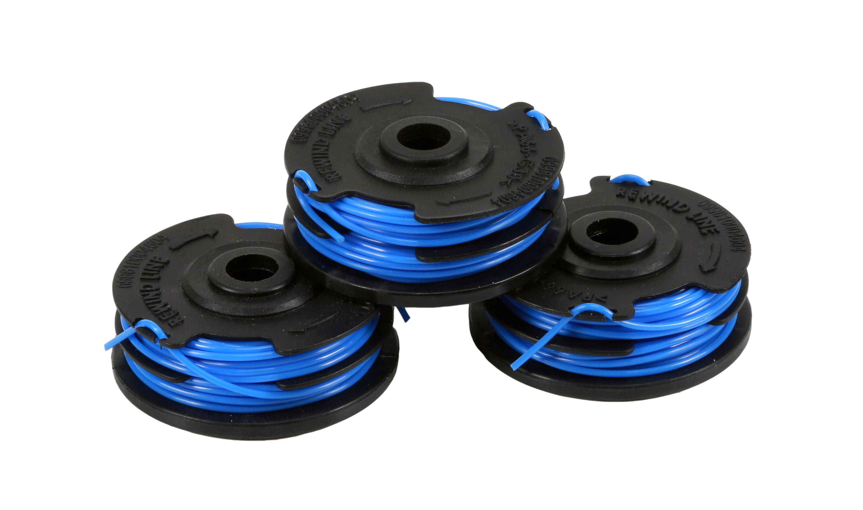 Line String Trimmer Replacement Spool, 30ft 0.065 inch Autofeed Replacement Spools Compatible with Black+decker String Trimmers (3-Line Spool)