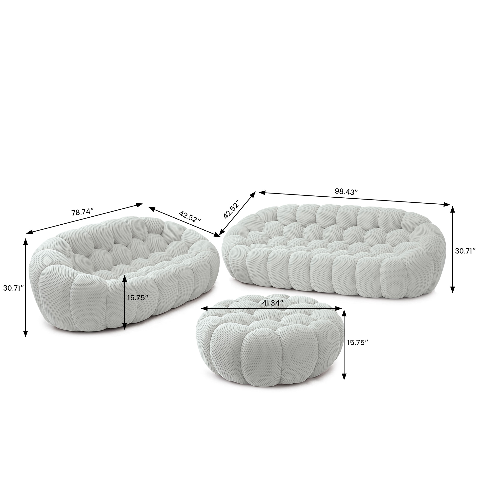 BuotiqHom DH-SF234-133LG Living-Room-Sets - View #7