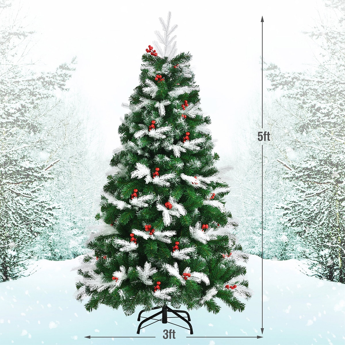 WELLFOR CM-HJY-23734 Artificial-Christmas-Trees - View #7