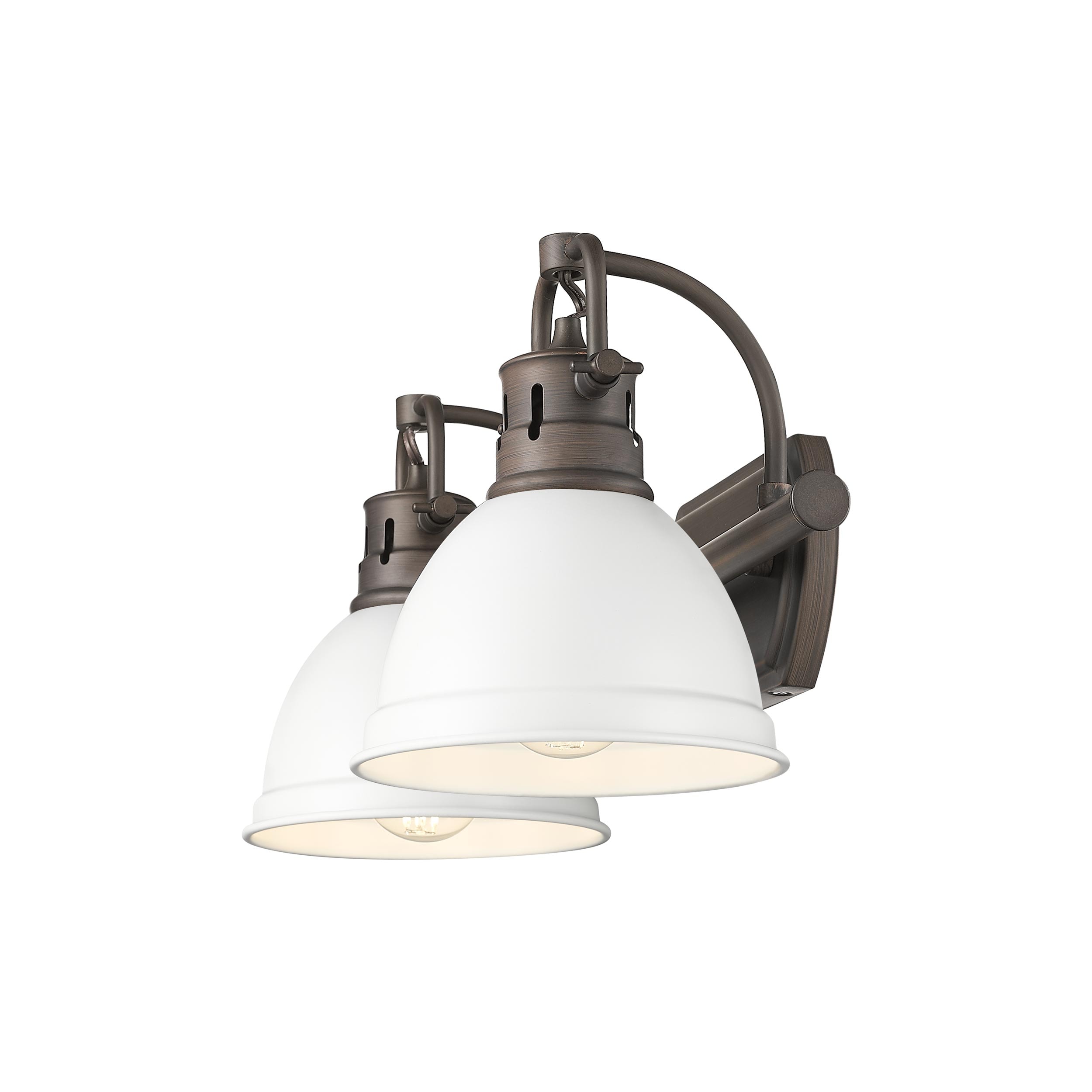 Golden Lighting 3602-BA2 RBZ-WHT b089995 - View #2