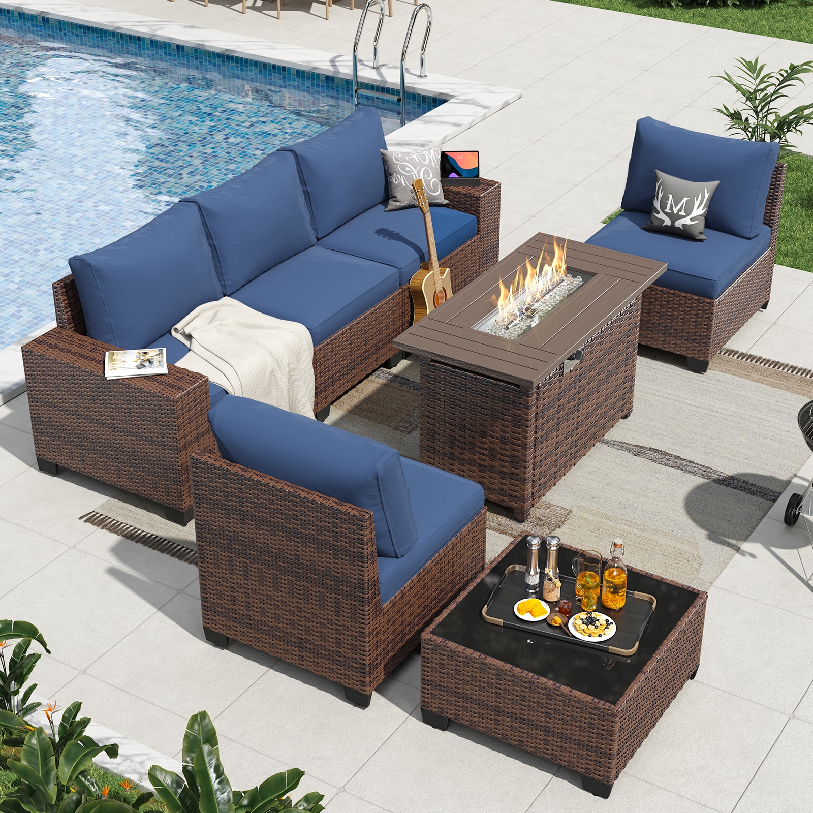 Bapipro BP3907G25 Patio-Conversation-Sets - View #2