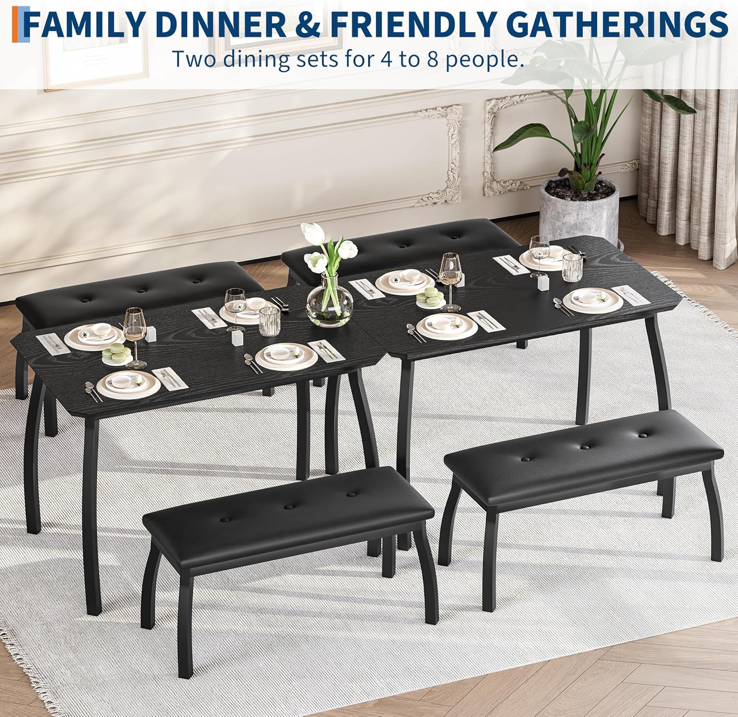 Qeetex DHZ-PHK-33WVV8UY Dining-Sets - View #7