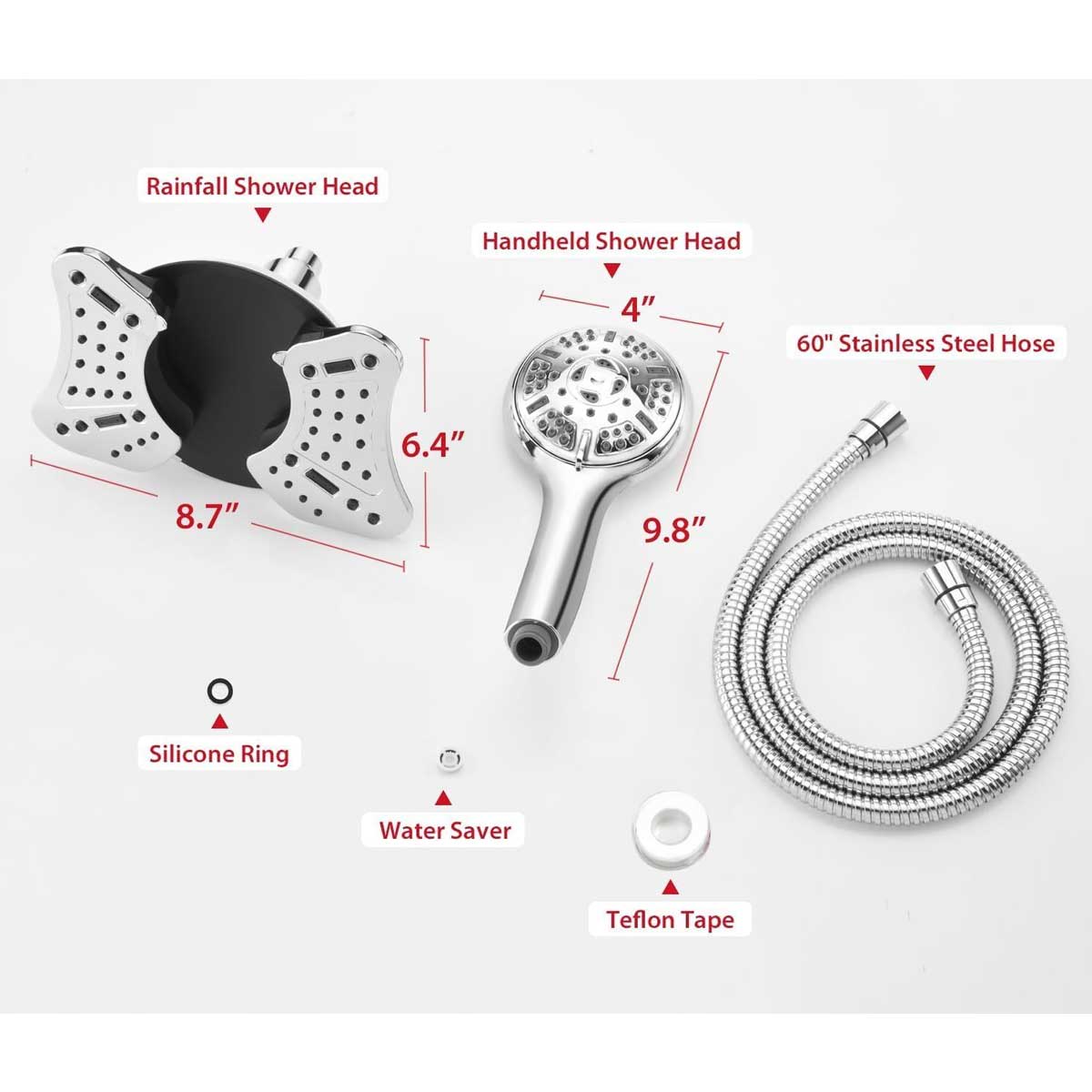 Aoibox IT85S005 Fixed-Showerhead - View #6