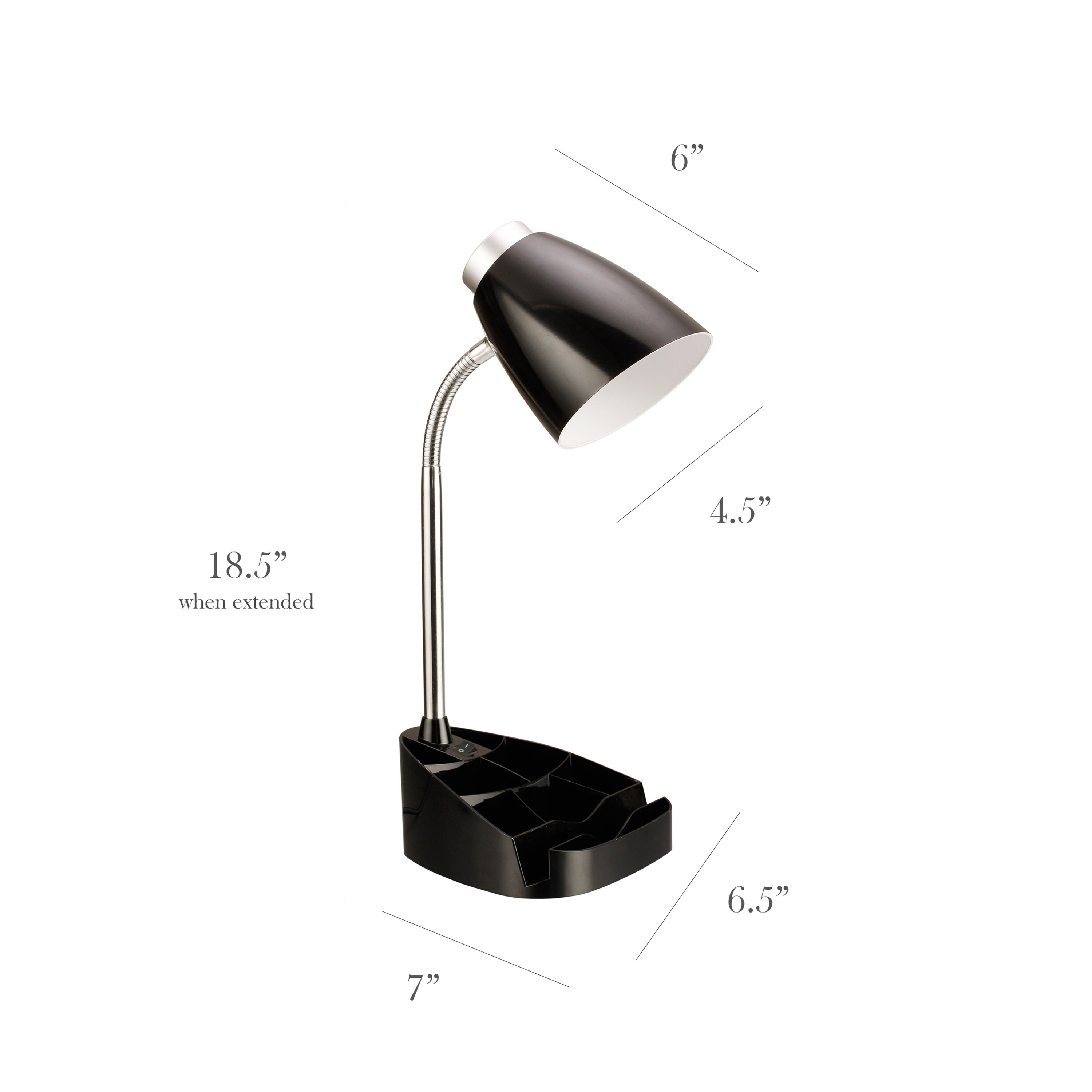 LimeLights LD1002-BLK Desk-Table-Lamps - View #4