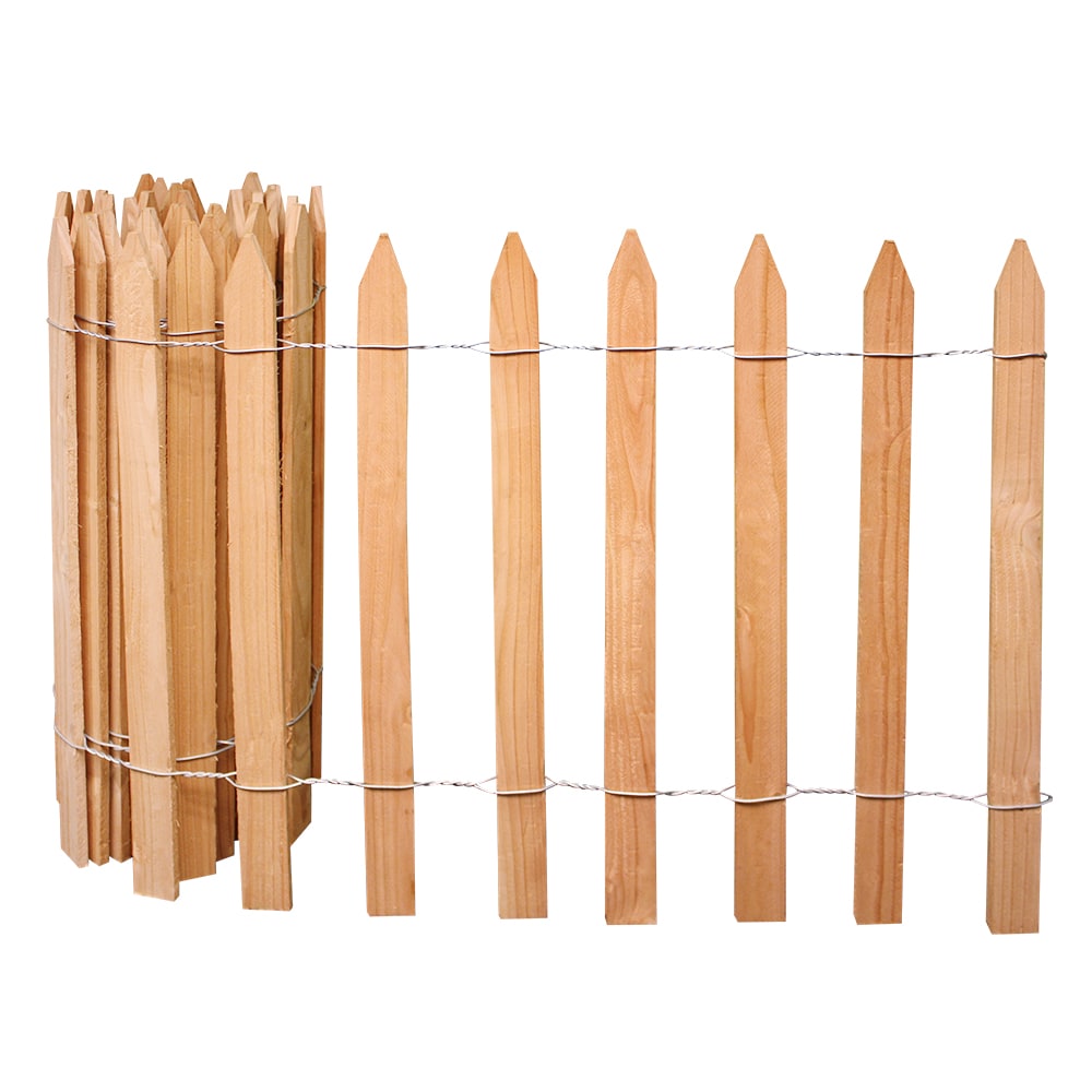 Greenes 15-ft x 2-ft 0-Gauge Cedar Woven Wire Rolled Fencing in the Rolled  Fencing department at