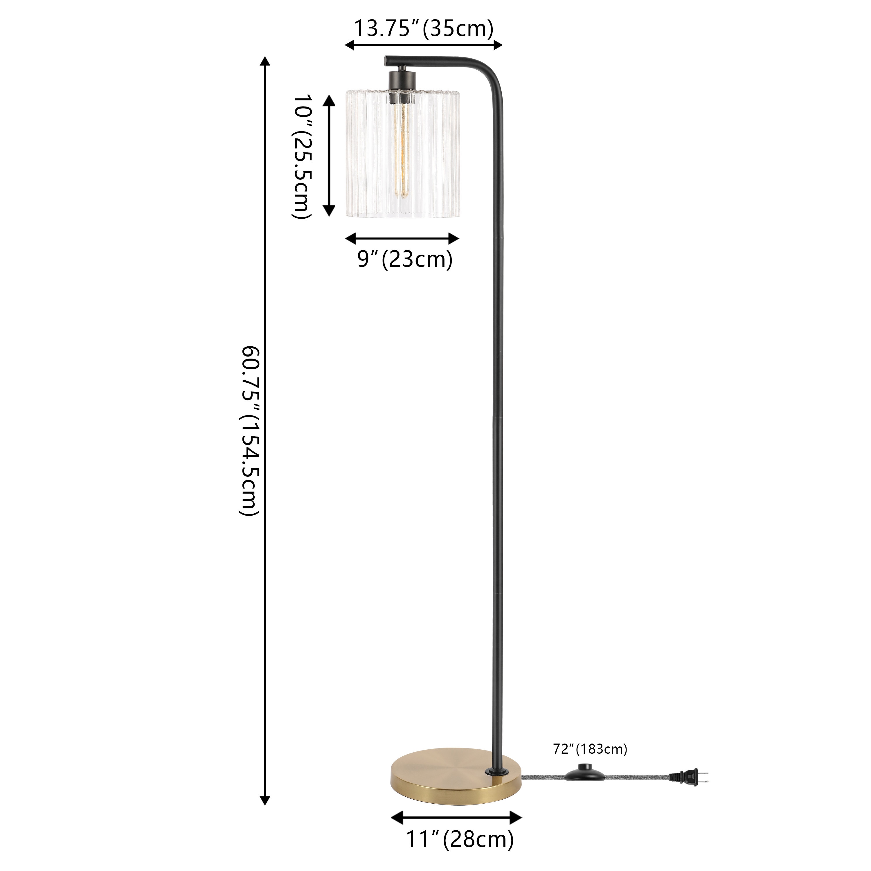 JONATHAN  Y JYL1142A floorlamps - View #4