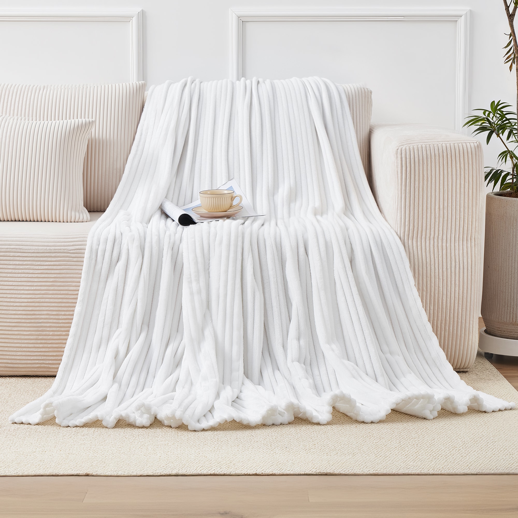 JEAREY JE-SMFLRPT-NV-TH Blankets-And-Throws - View #8