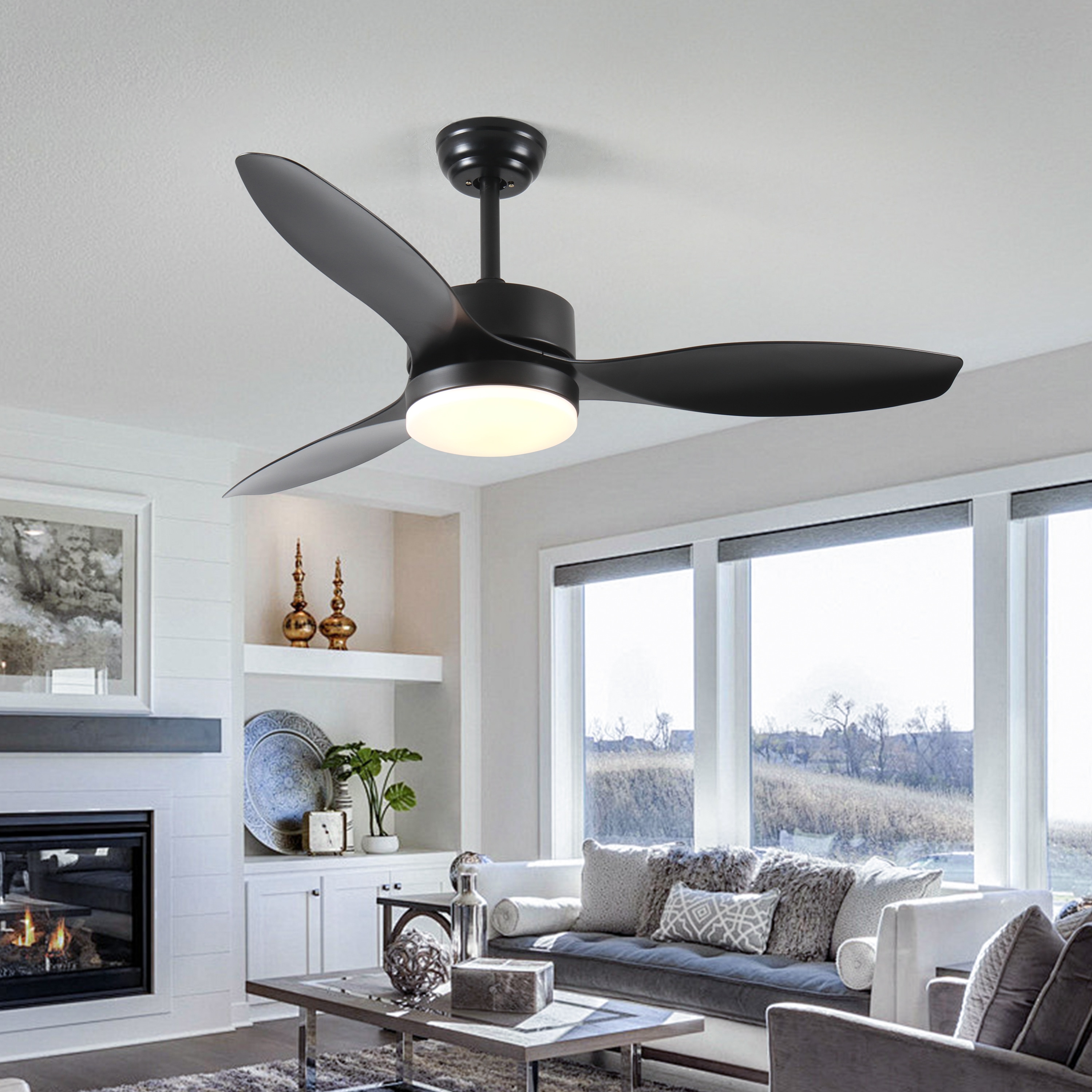 WELLFOR AMYU-02BK Ceiling-Fans - View #10