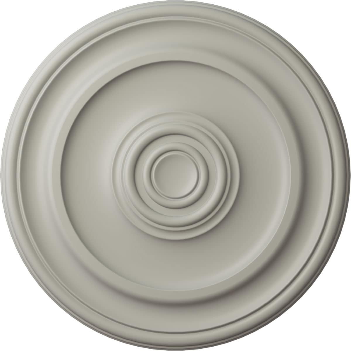 Ekena Millwork CM20KPPCF Kepler Traditional 19.75-in W x 19.75-in L Pot Of Cream Polyurethane Ceiling Medallion