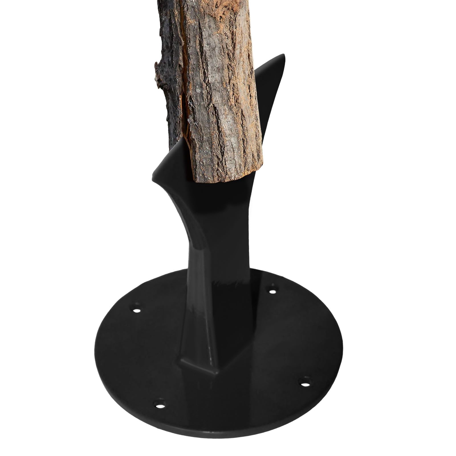 Ahfiwaso Heavy Duty Forged Steel Manual Firewood Kindling Splitter Safe Durable Log Chopping Tool for Fireplace Camping Outdoor Use Stable Design