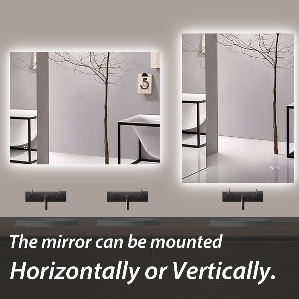 Keonjinn LW-JZ-BGSSW-6181 Framed-Bath-Mirrors - View #7