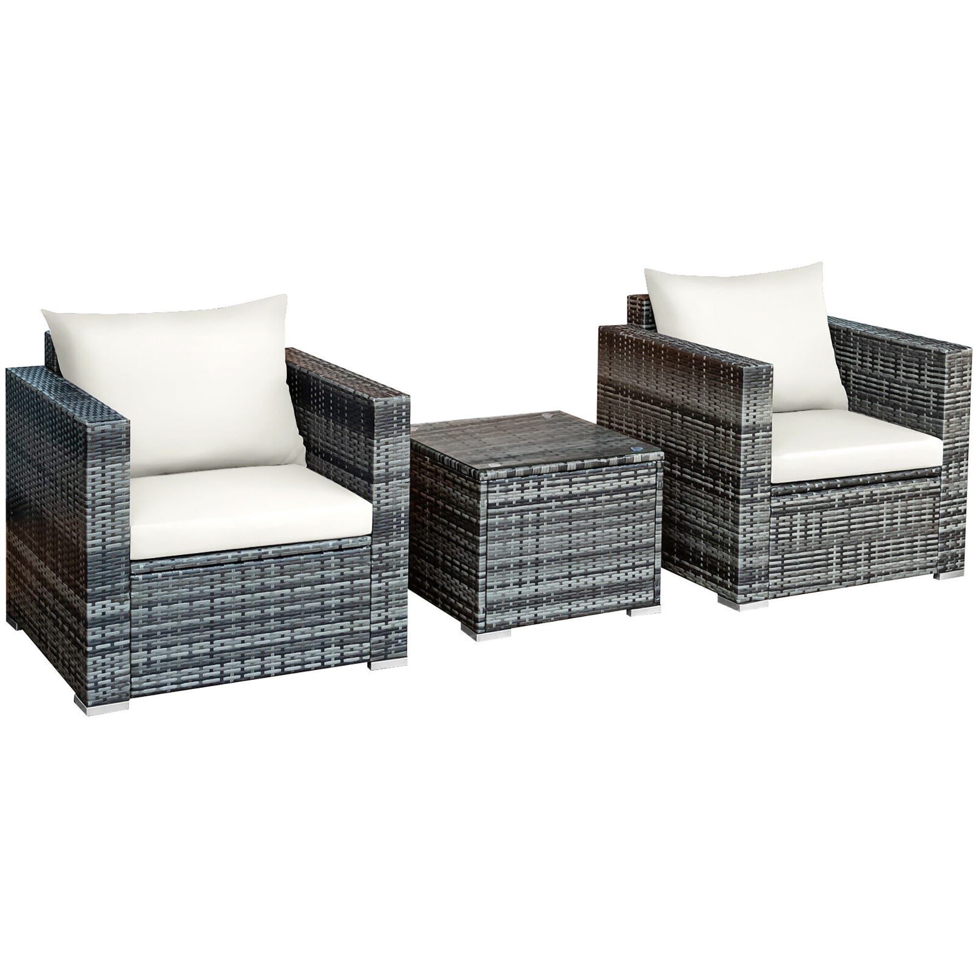 BABOOM BOM-0WH+-CO Patio-Conversation-Sets - View #2