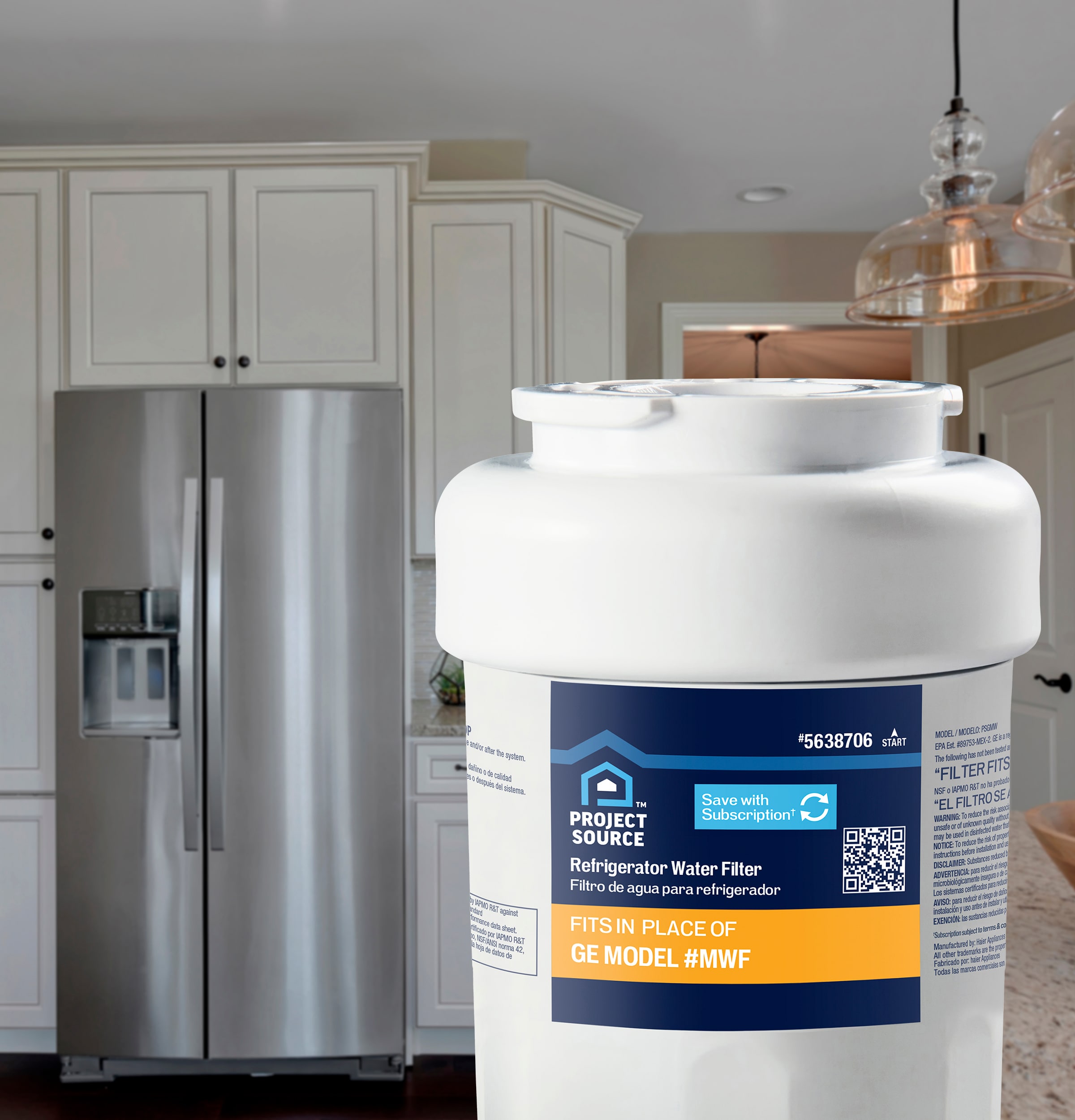 Project Source PSGMW Refrigerator-Water-Filters - View #3