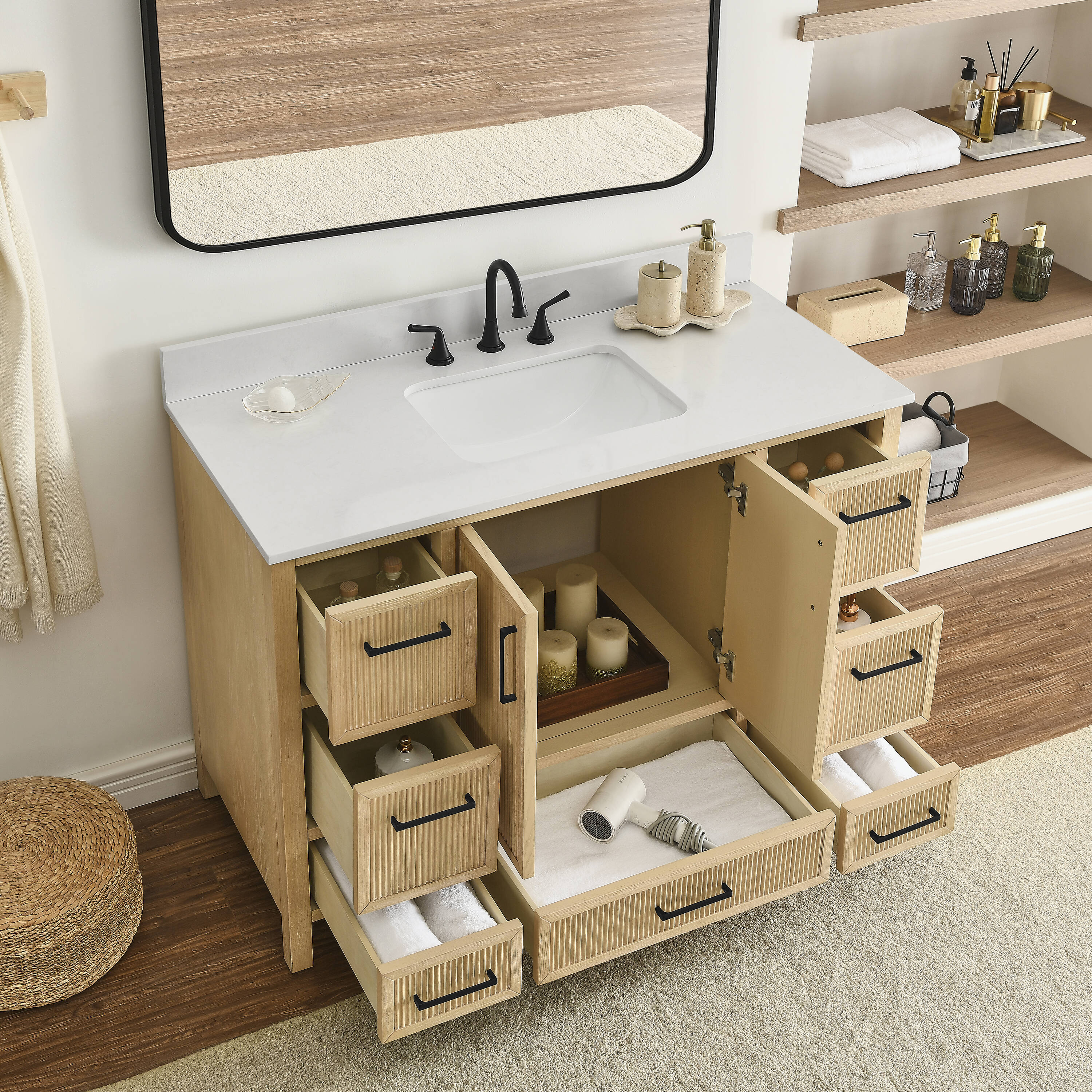 Runfine RF110438 Bath-Vanity-Combo - View #3