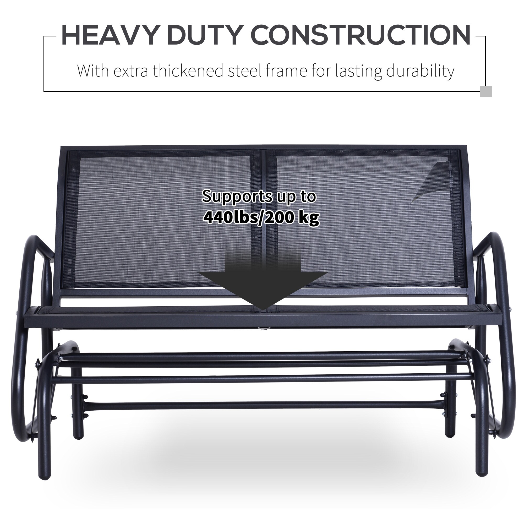 Mondawe MO-19010BK-NY benches - View #4