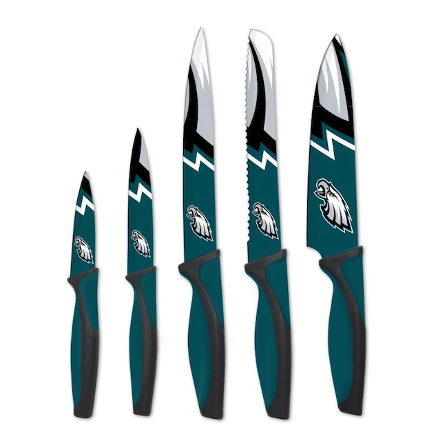 The Sports Vault Philadelphia Eagles 5-Piece Knife set