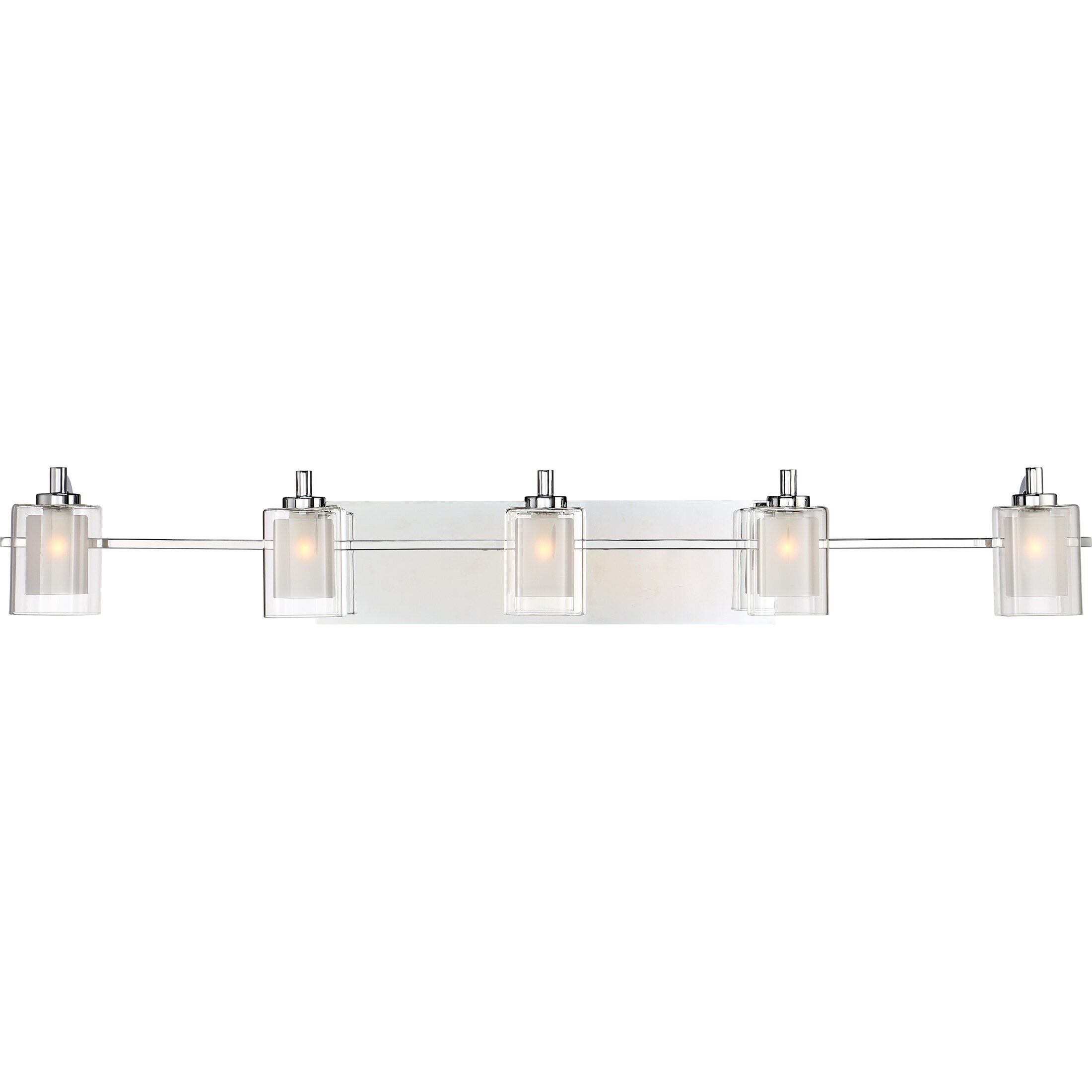 Quoizel Kolt 42 In 5 Light Polished Chrome Led Transitional Vanity Light At 6597