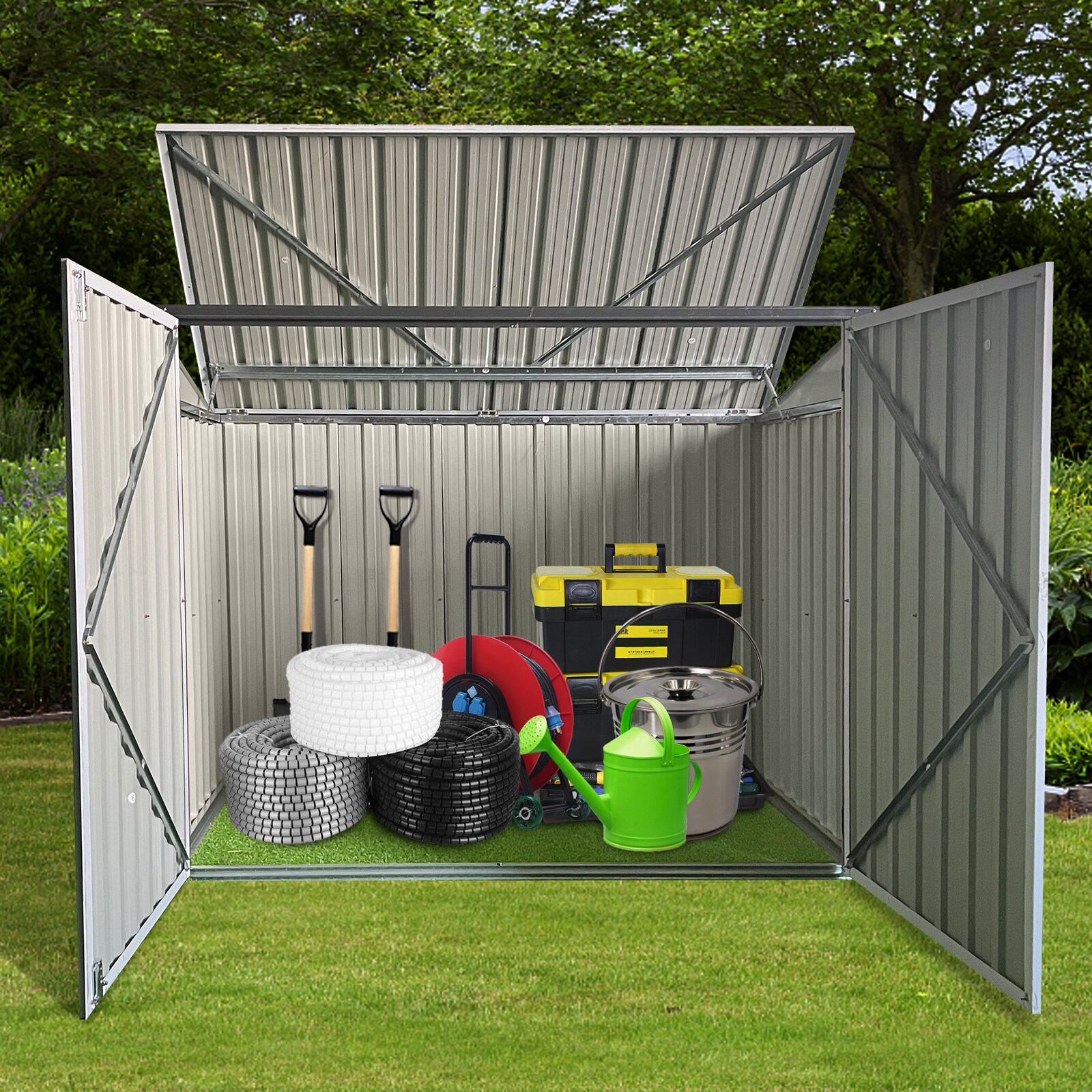 GDFStudio 353780 Metal-Storage-Buildings-Sheds - View #6