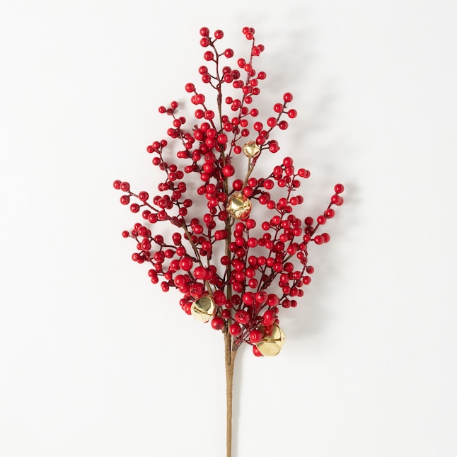 Sullivans Red Berry Spray Christmas Tree Pick in the Christmas