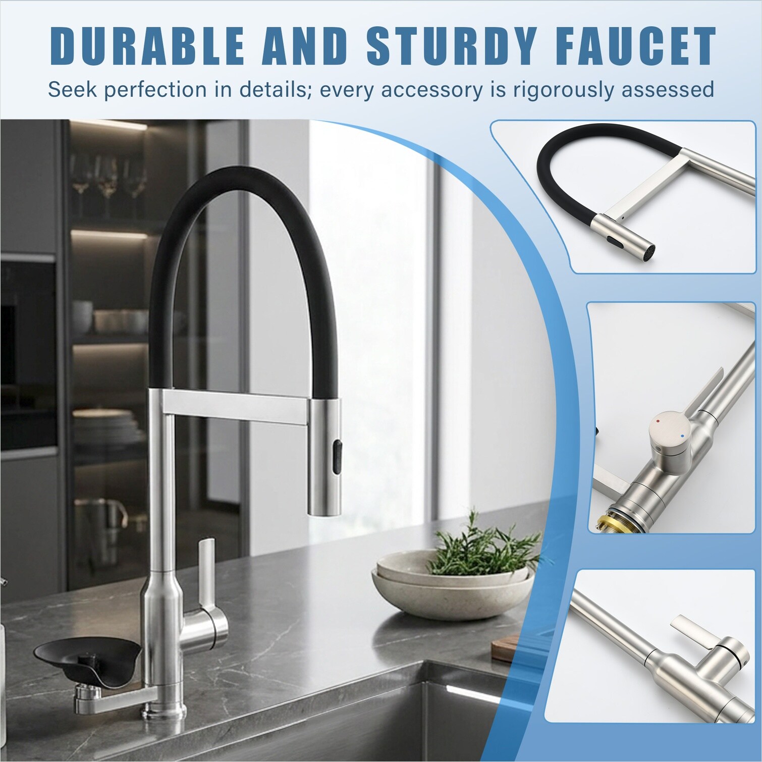 Watnature 0M2KOJ42YLCX Kitchen-Faucets - View #3