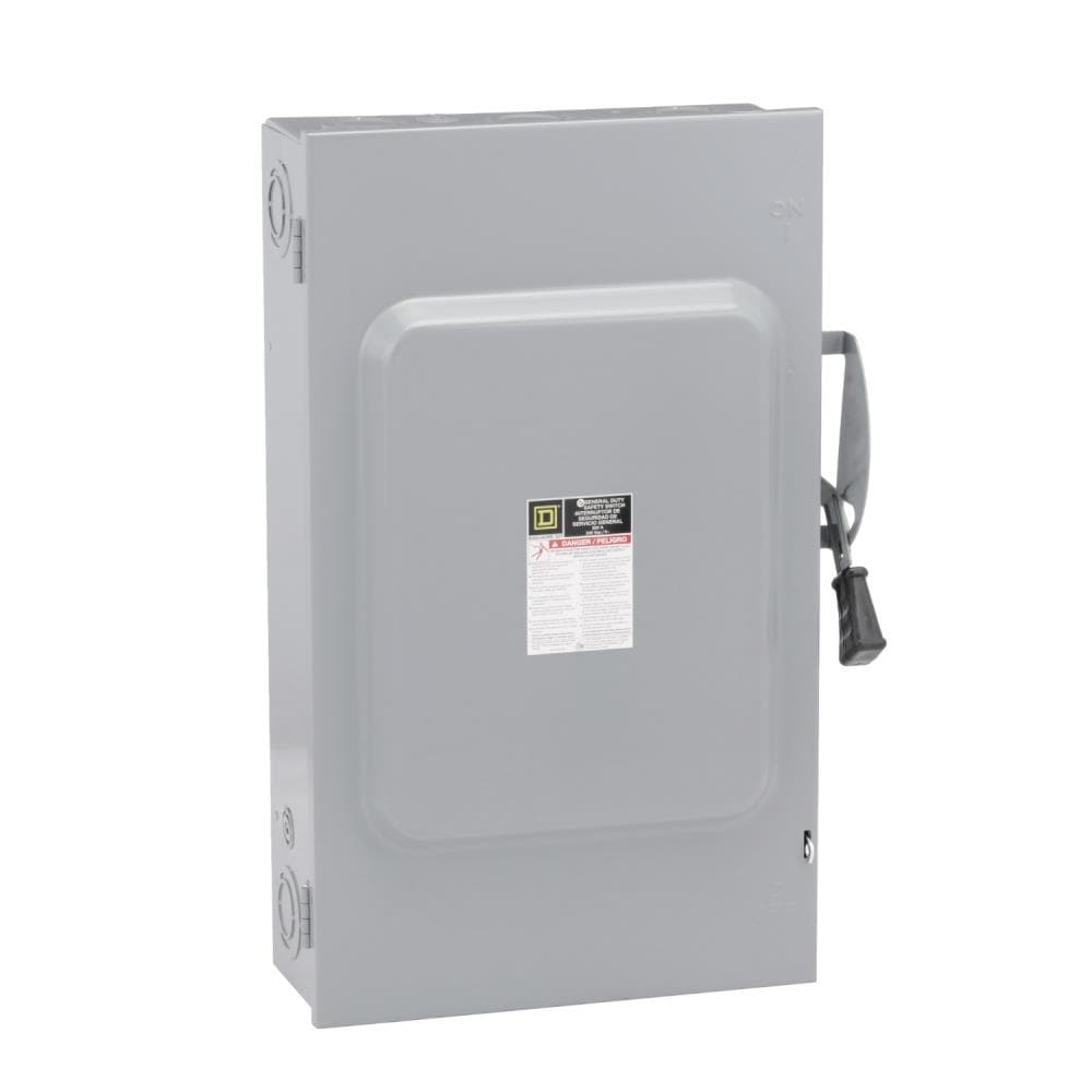 Square D 200 Amp 3-phase (480v/277v) Non-fusible Indoor General-duty ...