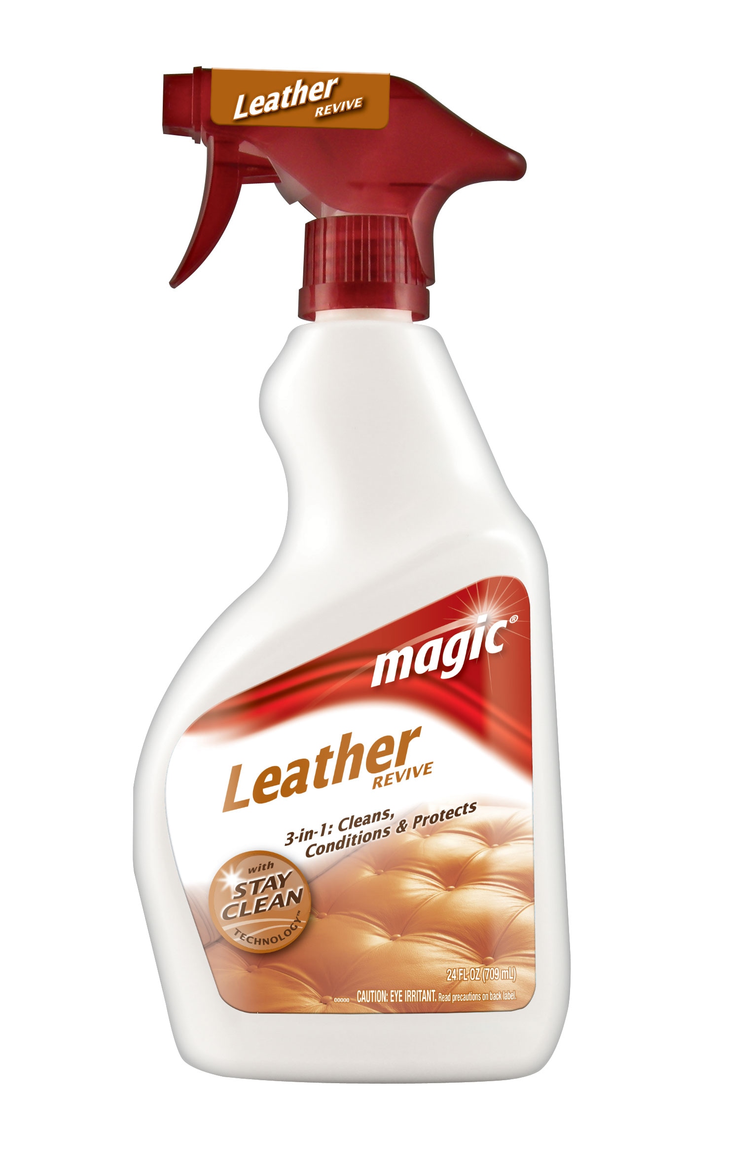 Magic 24-fl oz Italian Leather Fabric and Upholstery Cleaner Liquid in the  Furniture & Upholstery Cleaners department at