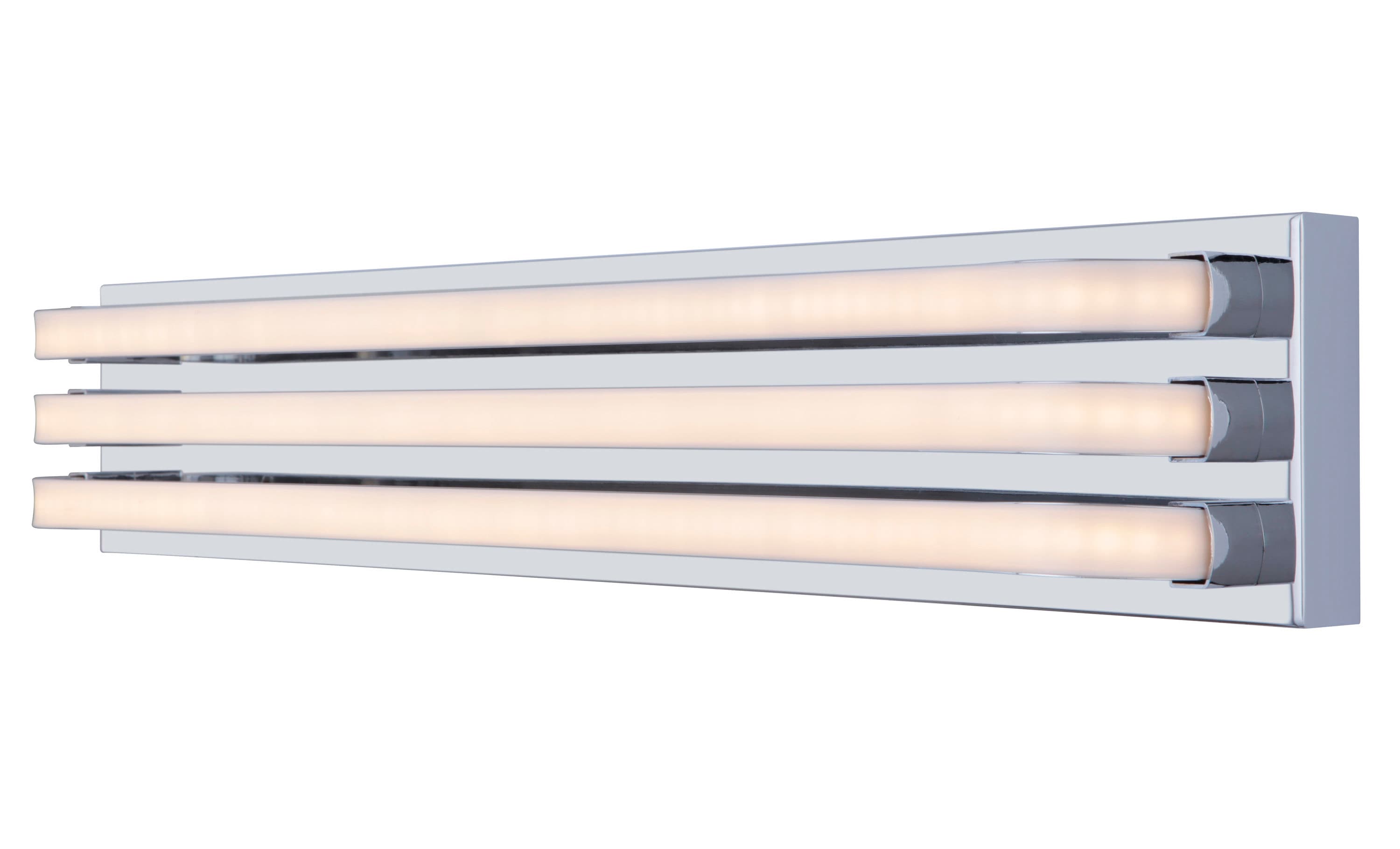 allen + roth Annaleigh 24-in 1-Light Chrome LED Modern/Contemporary Vanity  Light Bar in the Vanity Lights department at
