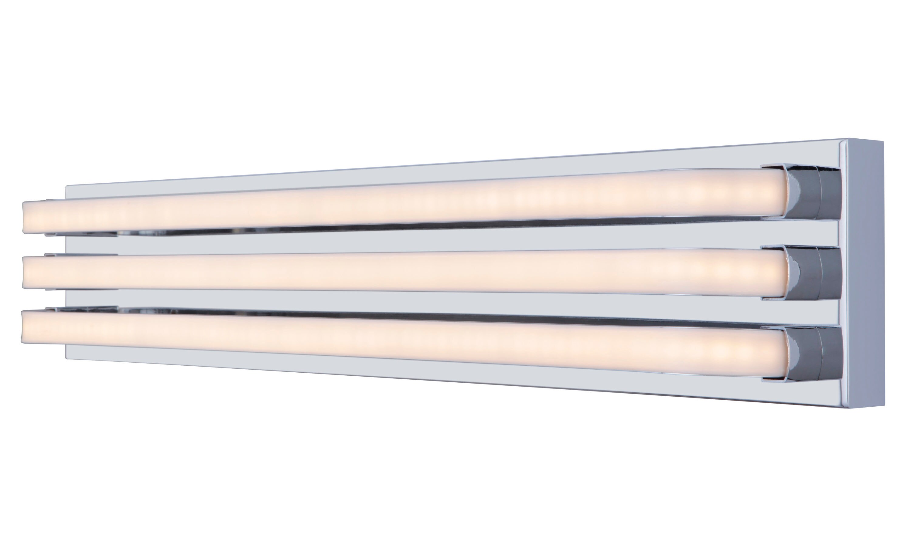 allen + roth Annaleigh 24-in 1-Light Chrome LED Modern/Contemporary Vanity  Light Bar in the Vanity Lights department at