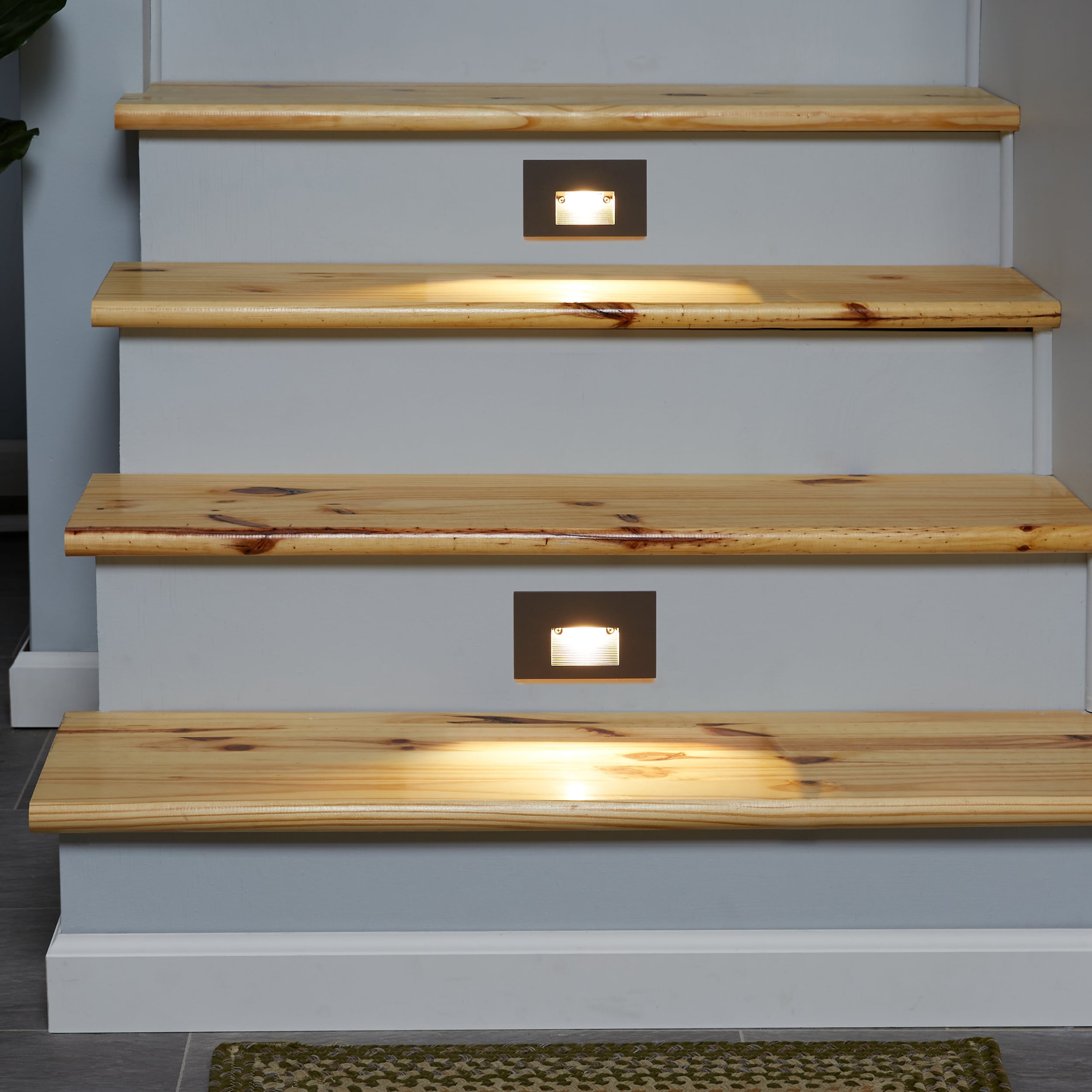 Bronze 3-Inch LED Pathway Step Light