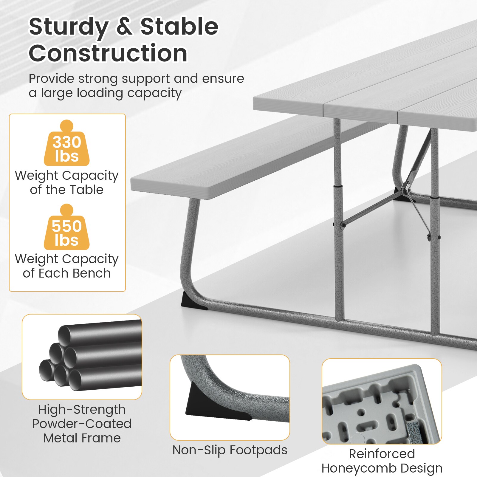  AA267GR Picnic-Tables - View #3