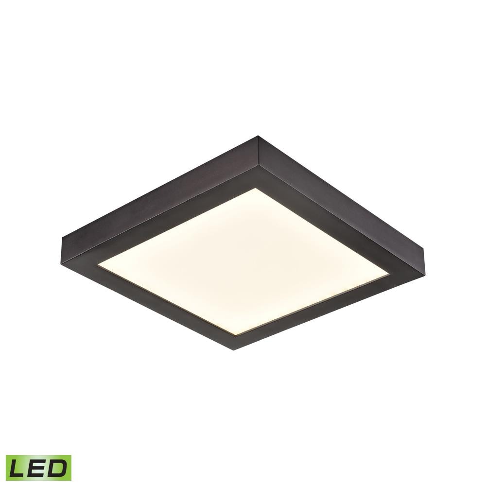 Thomas Lighting CL791331 Ceiling Essentials 1 -Light 5.5-in Oil rubbed Black Flush Mount Light