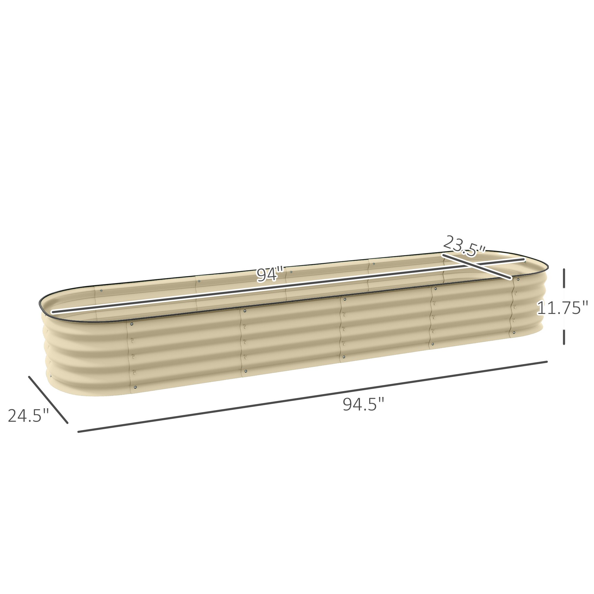 Outsunny 845-981V03CW Raised-Garden-Beds - View #3
