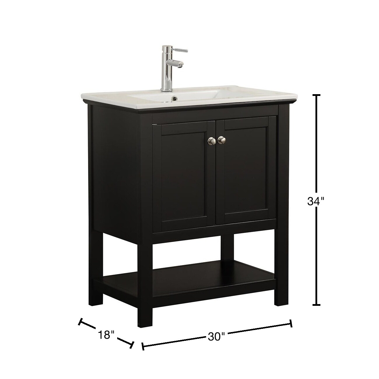 Fresca FCB2305BL-I Bath-Vanity-Combo - View #10