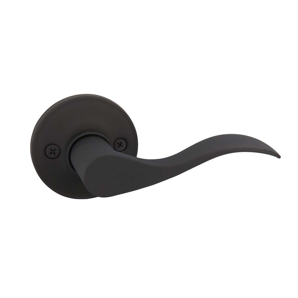 Delaney Hardware BN5054L Bennett Black Interior or Exterior Hall/Closet Dummy Door Handle